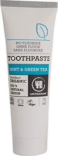 urtekram mint & green tea toothpaste