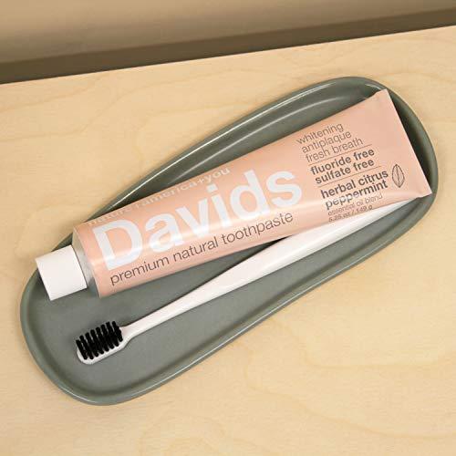 davids natural toothpaste whitening antiplaque fluoride free sls free