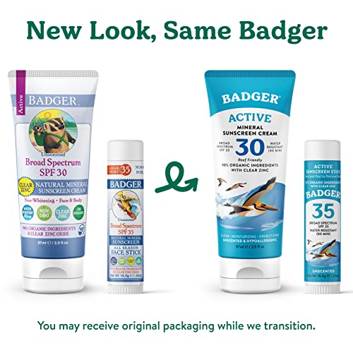 badger sunscreen face stick