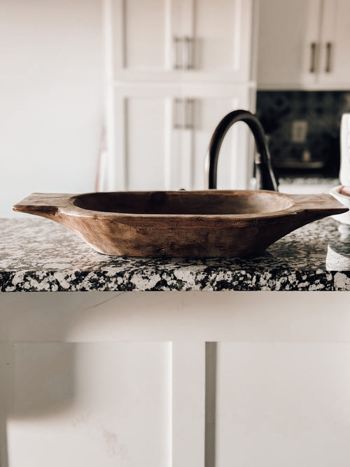 Large Wooden Heart Dough Bowl, Unique Valentines Gift –  stroudsimplysouthernco