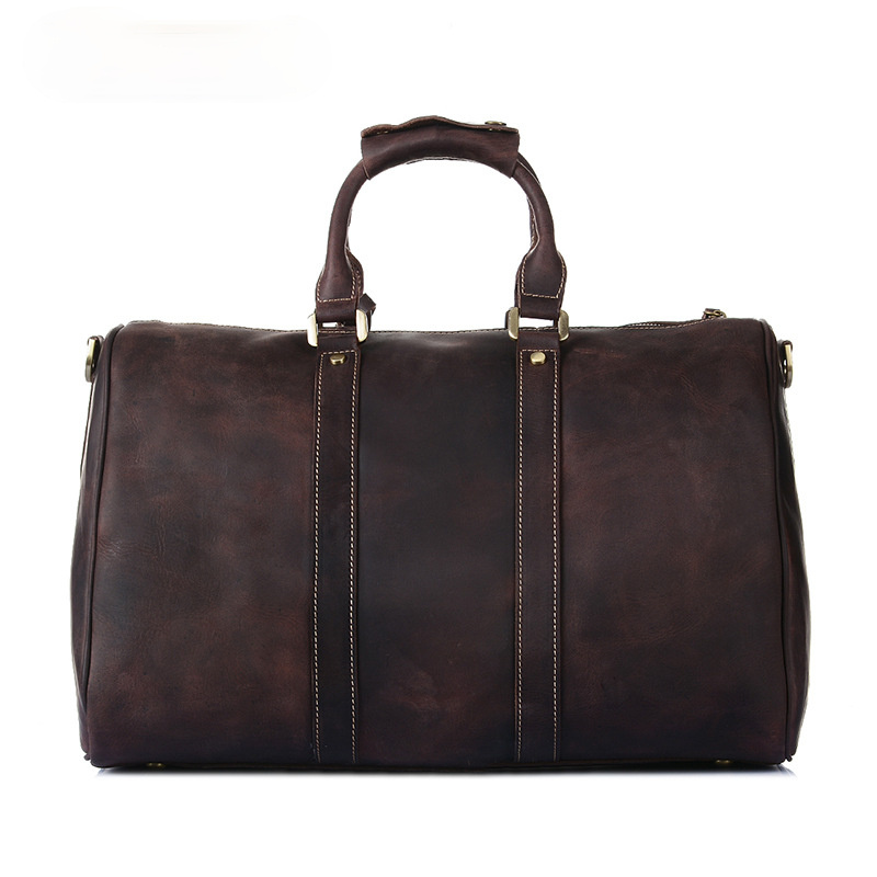 Retro Leather Portable Travel Duffle Bags D-8016 – LEATHERETRO