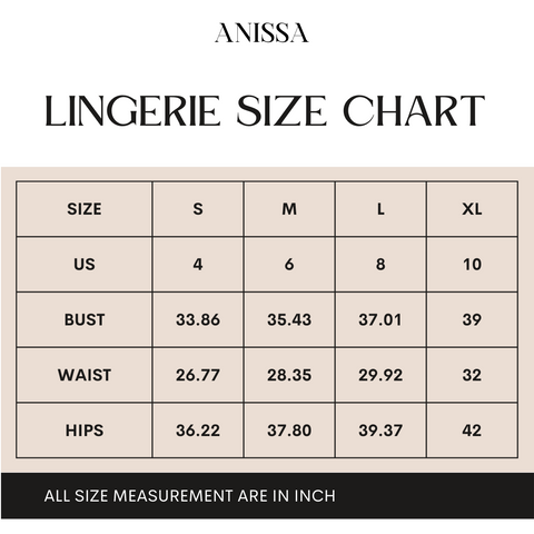 Size Charts  Fancy Panties