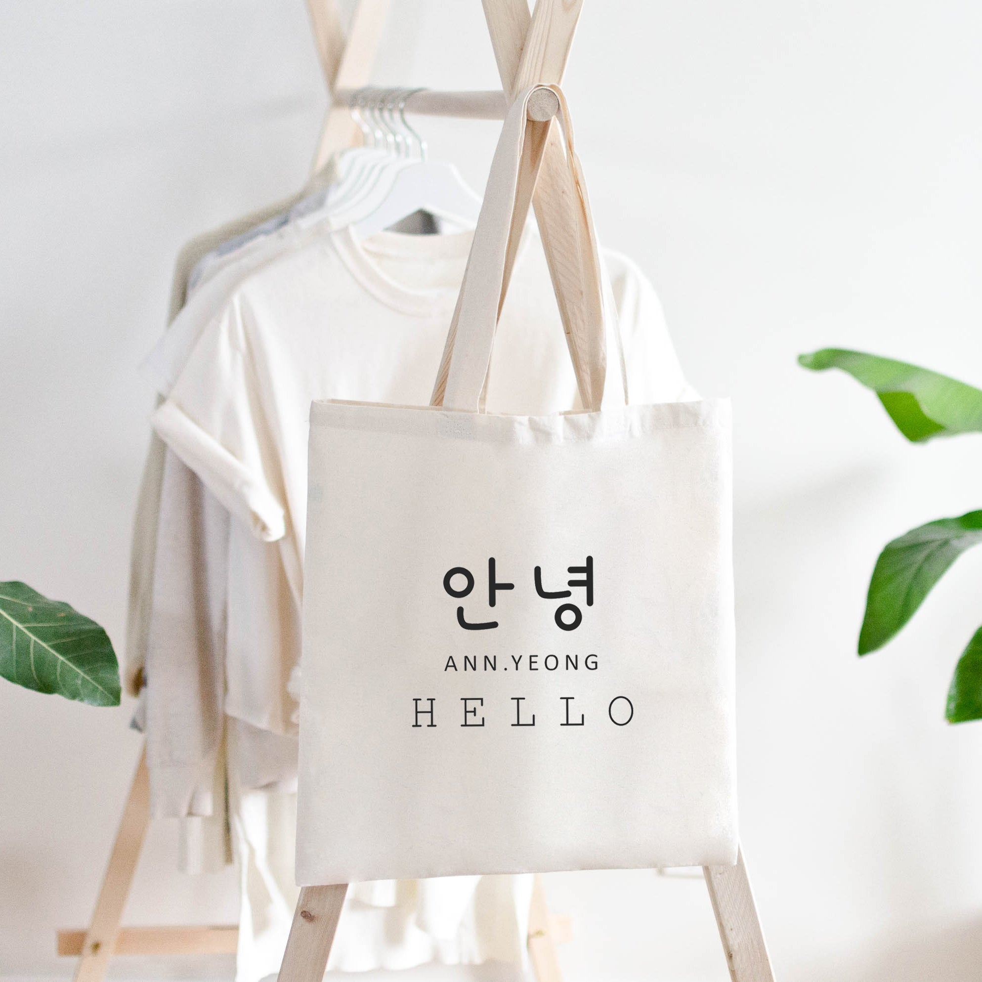 Korean Aesthetic Tote Bag | Streetwear Society Store