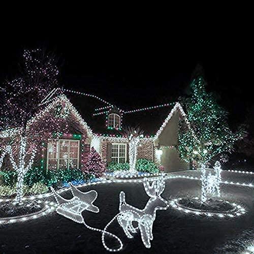 Outdoor LED Rope Lights - 120V 5050 LED Waterproof String Lighting | Indoor Cove Lighting - 164 Feet - Carrier LED