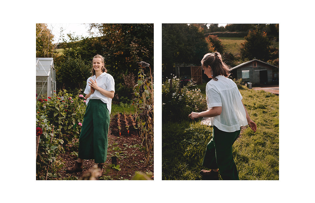 Kaely Russell Studio: Sharing Practices Olivia and Joe of Bowden Springs Farm, Totnes, Devon.