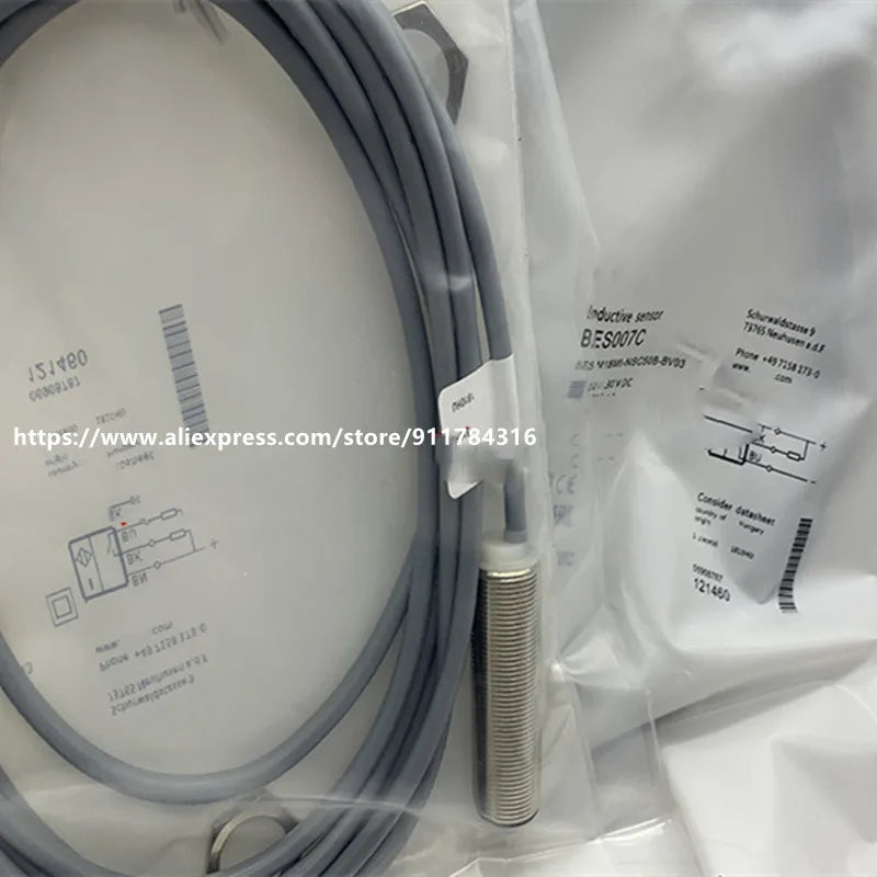 3Pcs New High Quality Balluff Proximity Switch BES M18MI-NSC50B-BV05