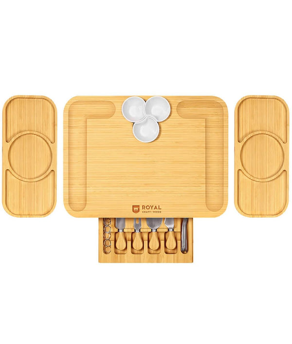 Royal Craft Wood Bamboo Cutting Board (xxl, 20”x14”)