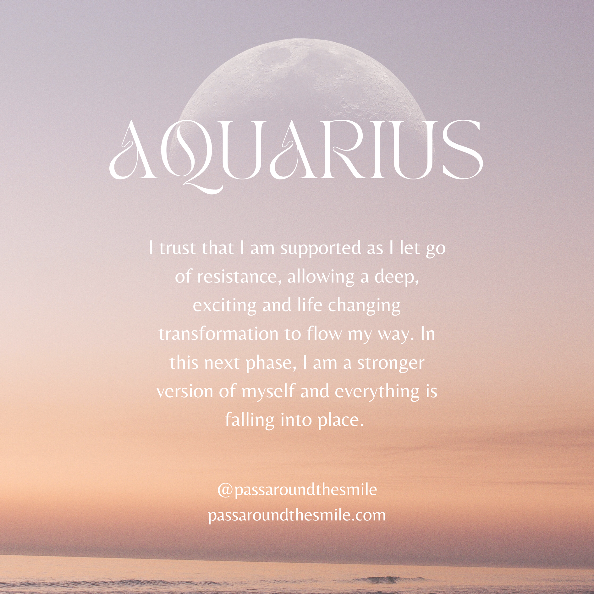 Aquarius Zodiac 2024 Affirmation