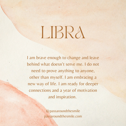 Libra Horoscope Prediction Moon Omens Pass Around the Smile