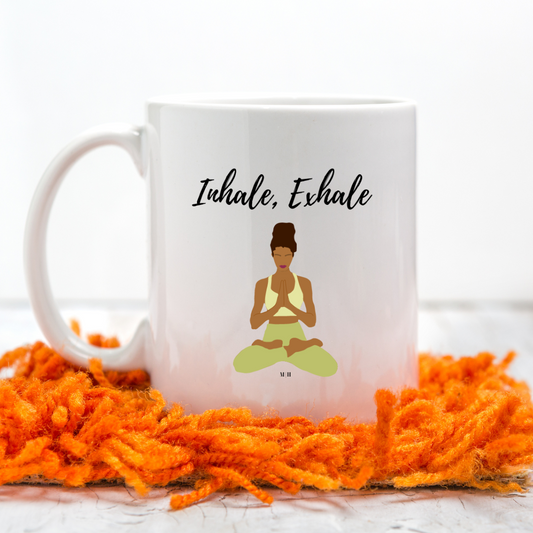 Inhale, Exhale Mug