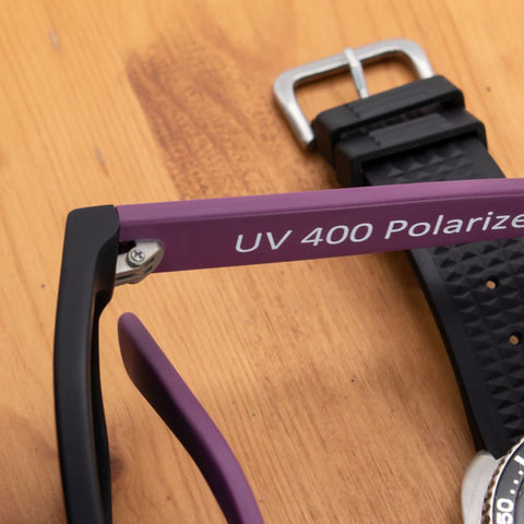 Fuchsia Acetate Sunglasses for Men with Watch Pairing