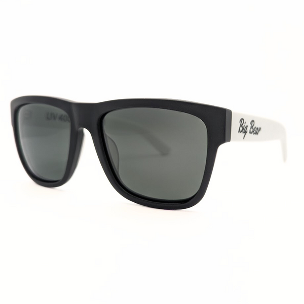 White Noodle - White Acetate Green lens sunglasses