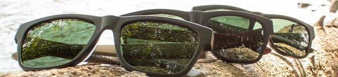 green lens sunglasses