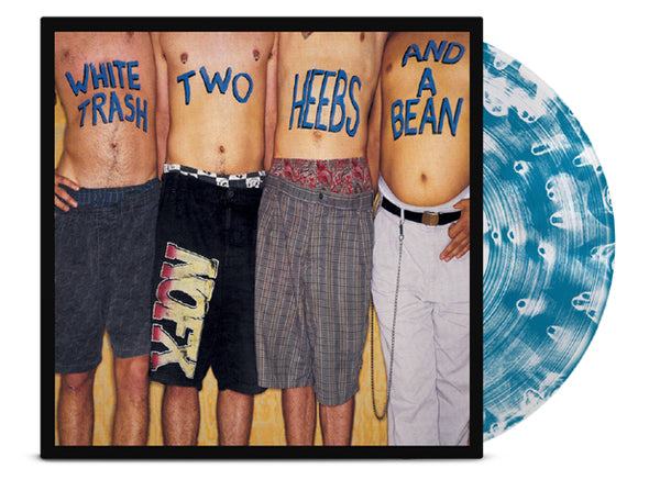 NOFX White Trash - Anniversary Edition (Colored Vinyl, Clear Vinyl, Blue, Anniversary Edition) Vinyl