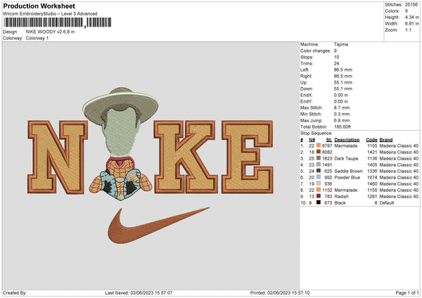 Nike Woody Embroidery File 6 sizes – Embropedia