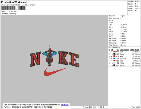 Nike Spiderman Embroidery File 11 size – Embropedia