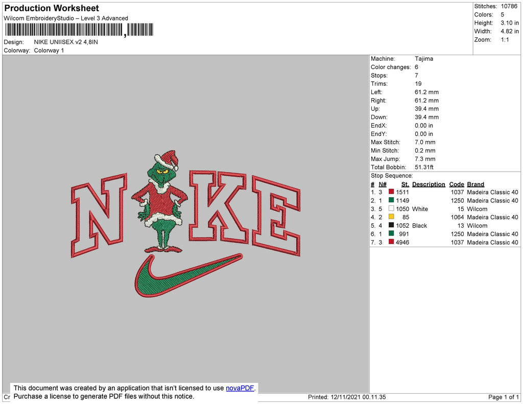 Nike Unisex V2 Embroidery File 4 size – Embropedia