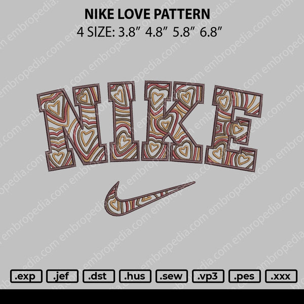 NIKE Logo Embroidery Design Machine Embroidery Pattern Instant Download ...