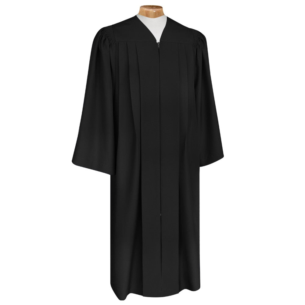 Deluxe Black Choir Robe – Choir and Clergy