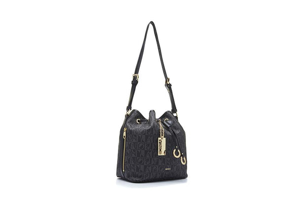 Bonia Claire Monogram Bucket Women's Bag with Adjustable Strap  860329-105-08-75