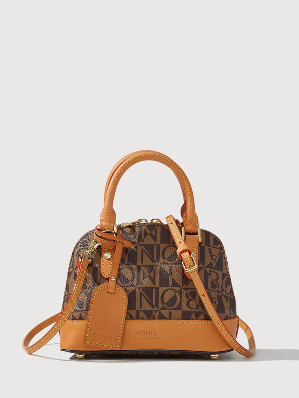 Bonia Monogram Handbag Tote Bag With Pouch #62053 – TasBatam168