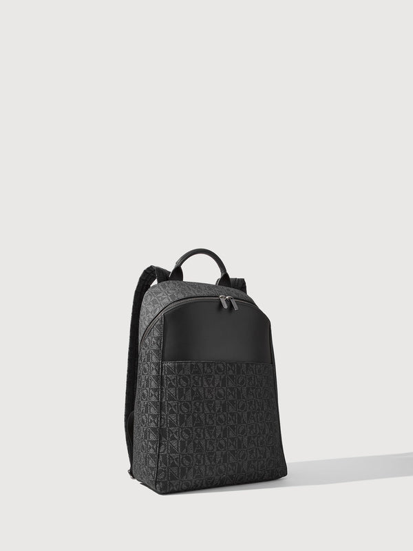 Tas Bonia 9741 Monogram Backpack With Wallet Semi Premium (Kode: BON512) 