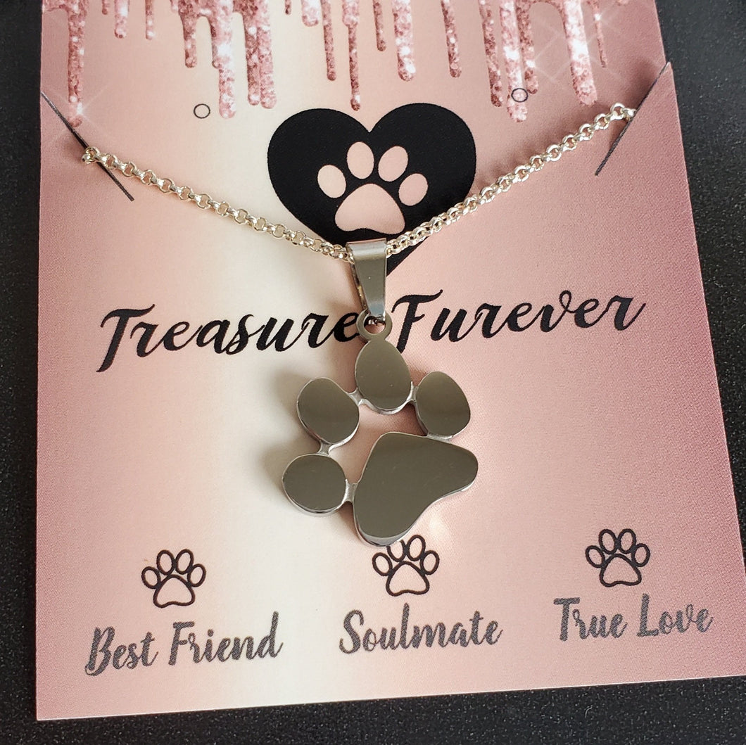 Crazy About Paws Necklace