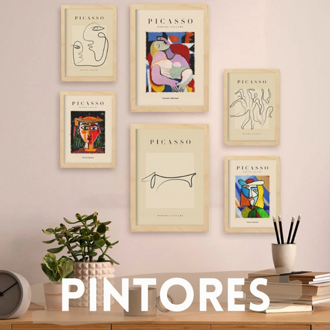 Póster pintores