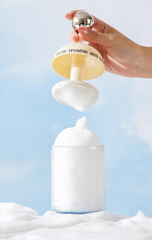 Bubble foam maker