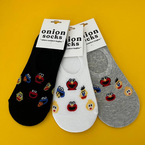 Elmo invisible socks
