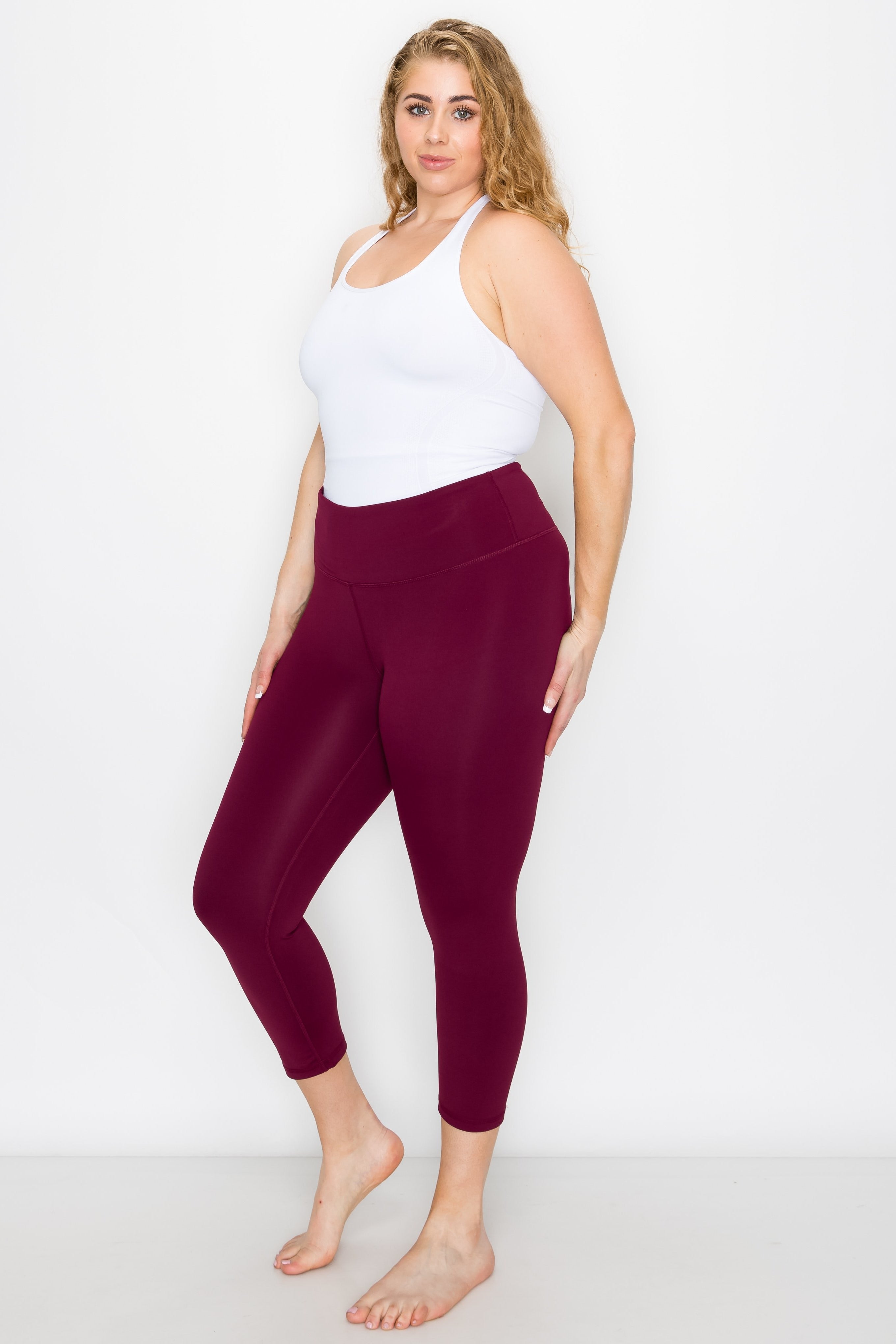 Motherhood Maternity Plus Size Essential Stretch Maternity Cropped Leggings  - ShopStyle