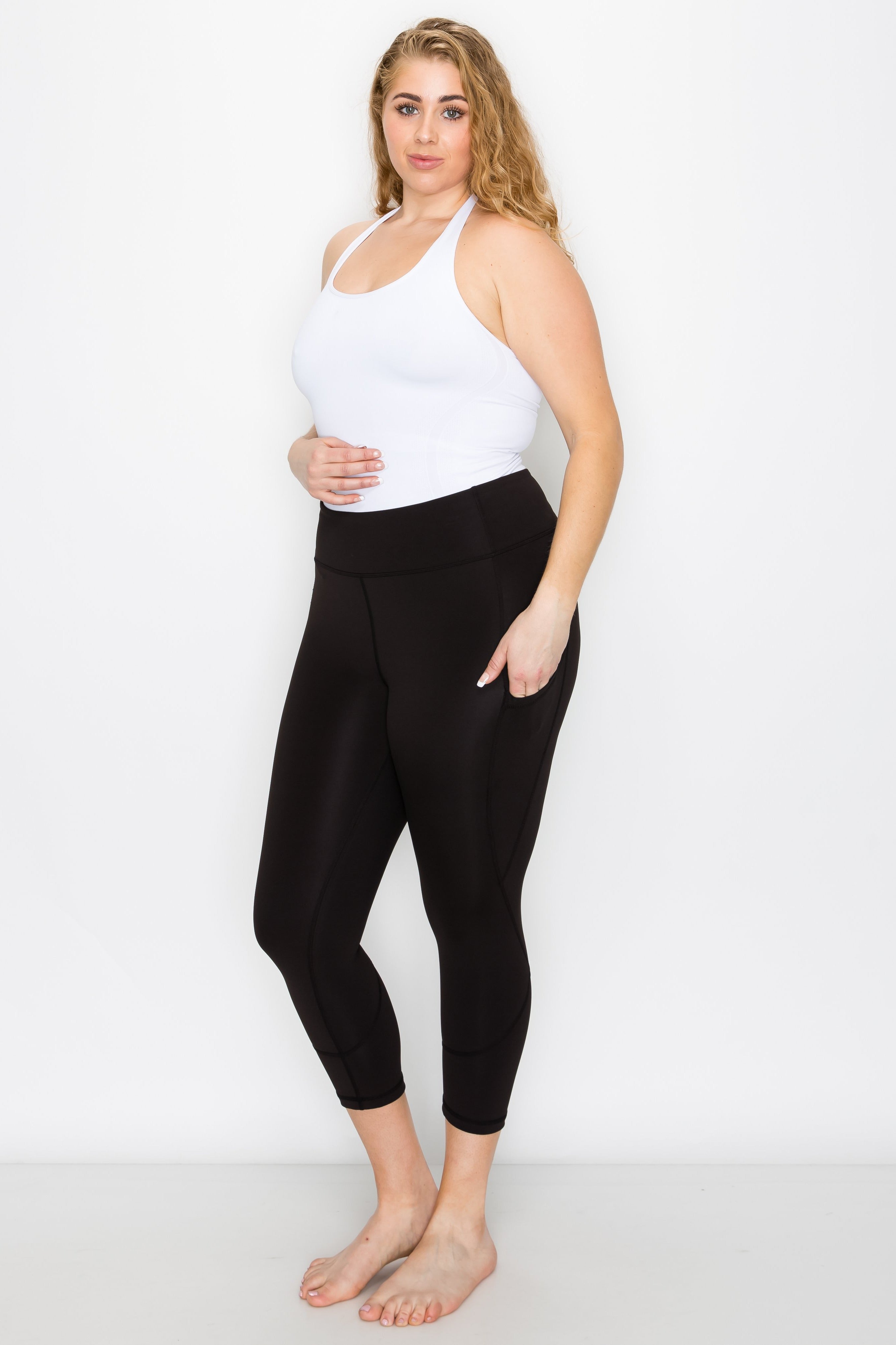 Maternity Activewear Capri Leggings | FittaMamma