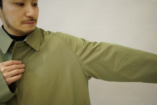 [21FW new work] Anatomica Single Raglan II REVERSIBLE / Beige