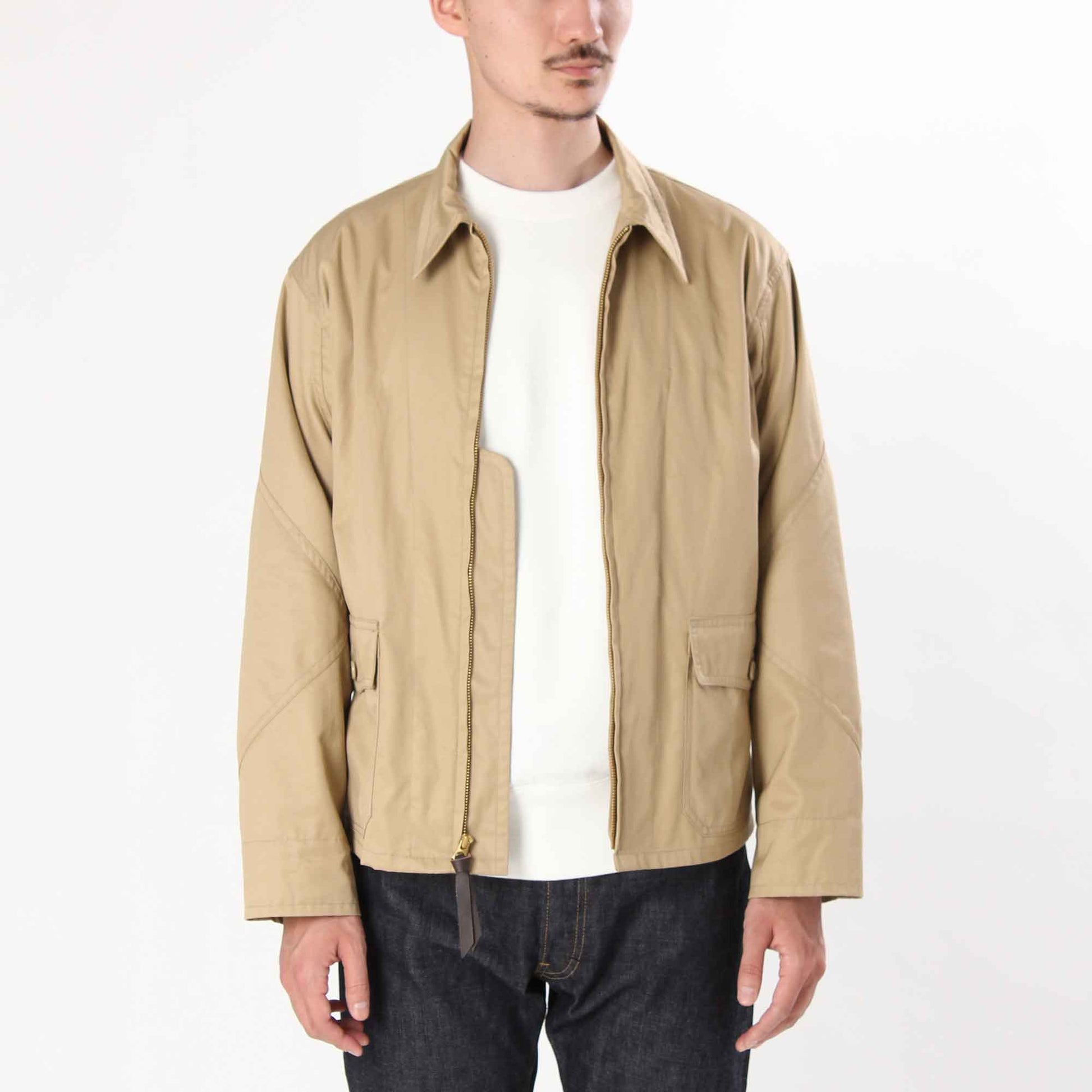 [22SS new work] Anatomica USN SUMMER FLIGHT JACKET M-421A / Beige