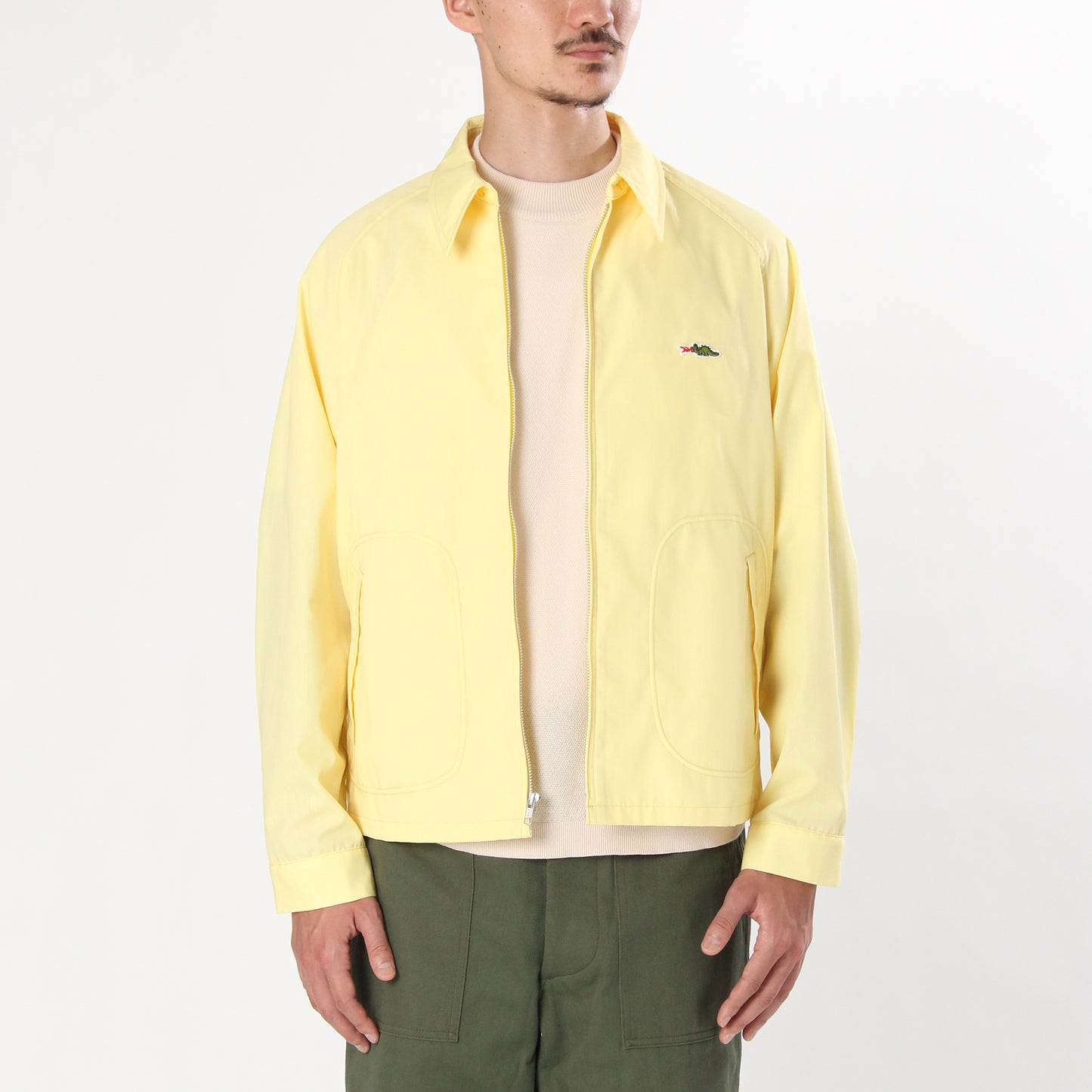 BRAGGIN DRAGON GOLF JACKET TC POPLIN / MAIZE