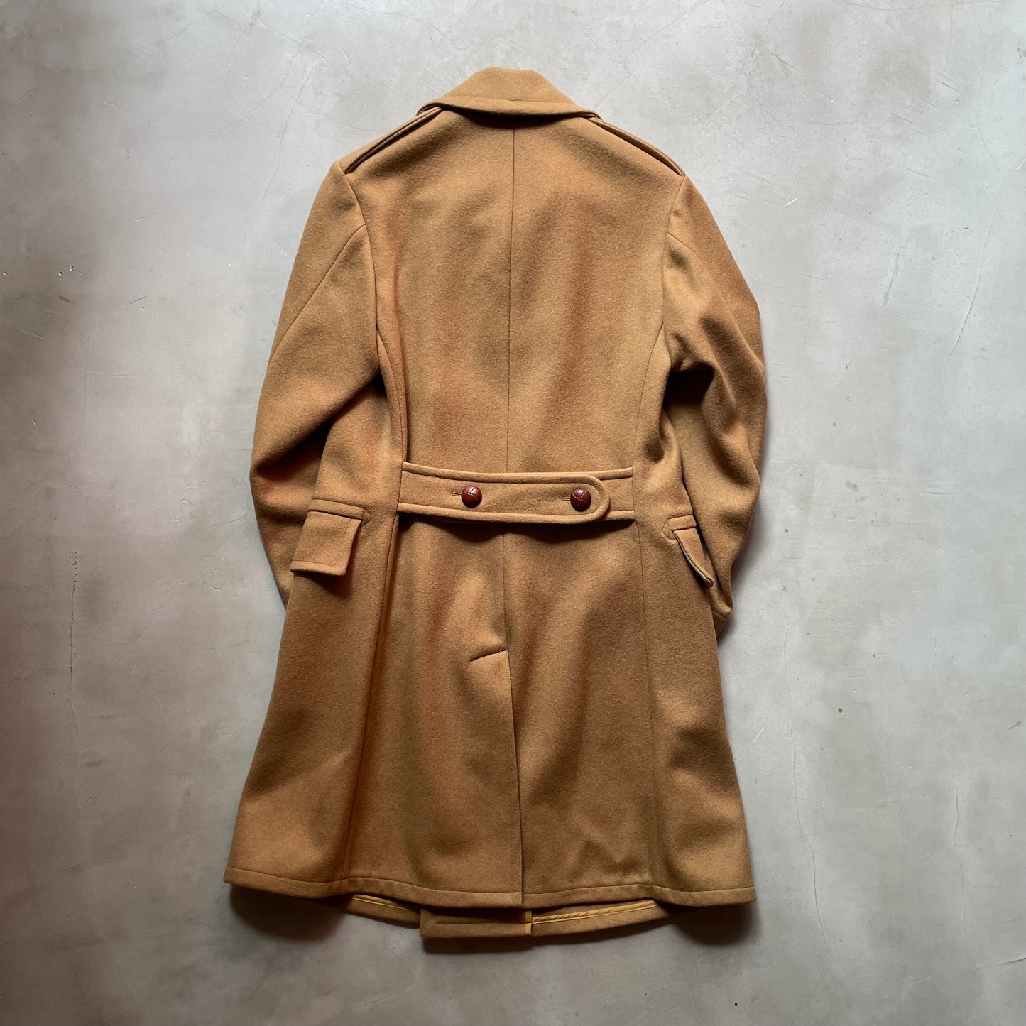 【 FRENCH GARMENTS 】ANATOMICA LONG COAT CD FRENCE WOOL / BEIGE