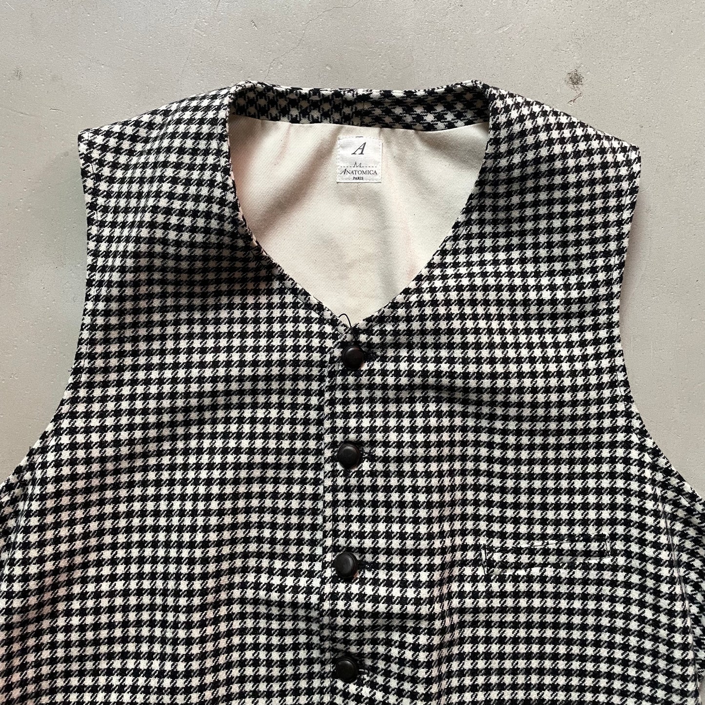 限定セール！ メンズ ANATOMICA COURBET ANATOMICA BROWN M CHECK