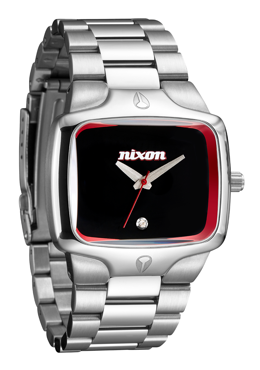 Nixon Player Watch - Silver / Red product
