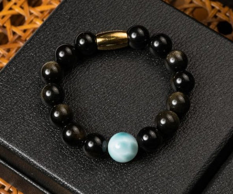 larimar crystal bracelet
