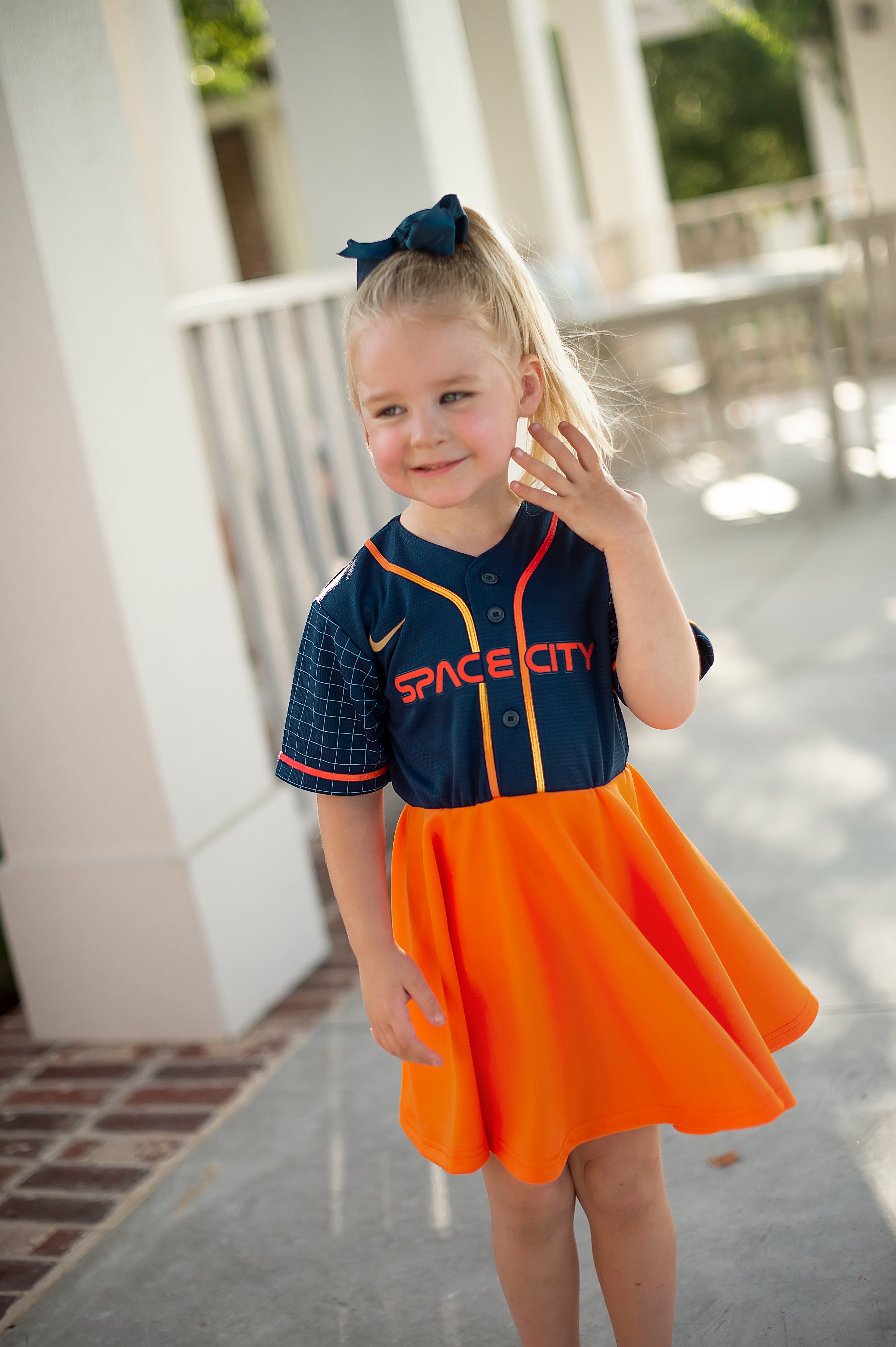 Houston Astros Orange Women's Fan Dress