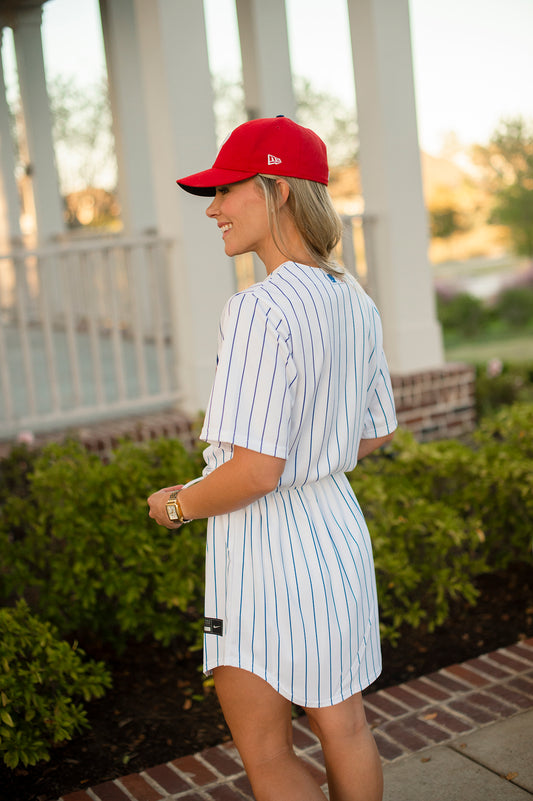 Houston Orange Women's Fan Dress