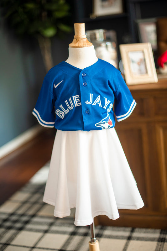 St. Louis Cardinals Blue Fan Dress - Girls