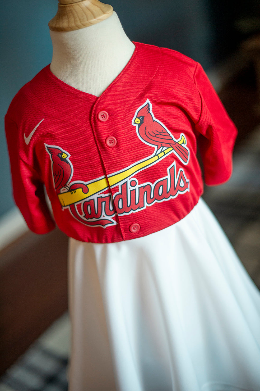 Youth Tiny Turnip White/Red St. Louis Cardinals Smores 3/4-Sleeve Raglan T-Shirt Size: Large