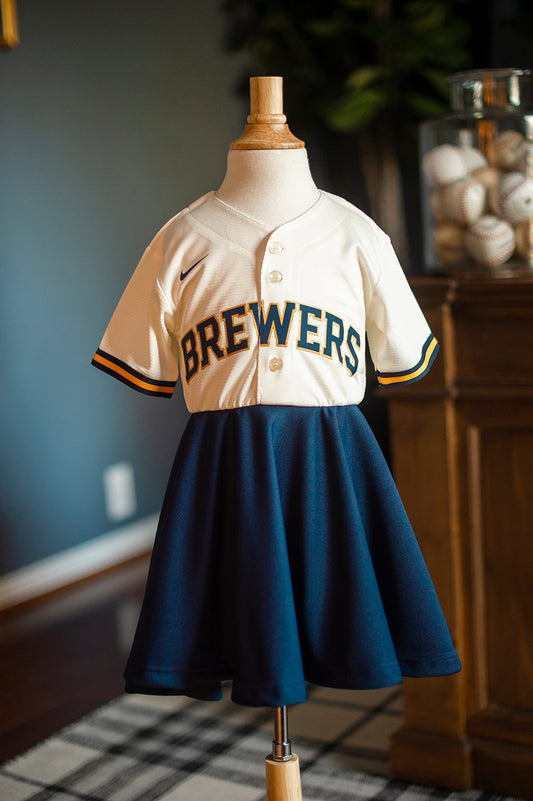 Tampa Bay Baseball Fan Dress - Girl's