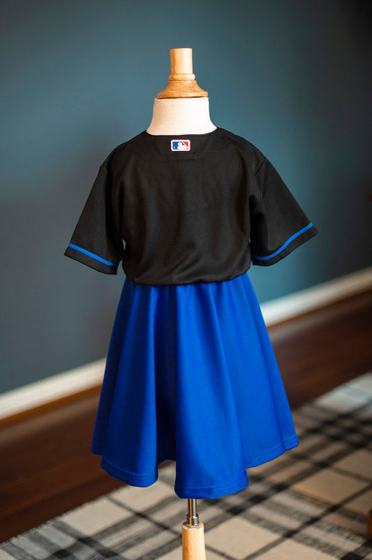 New York Mets Dress (white) - Girls