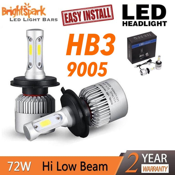 H4 Osram led headlights, easy install , 72 Watts – Ledlightbars