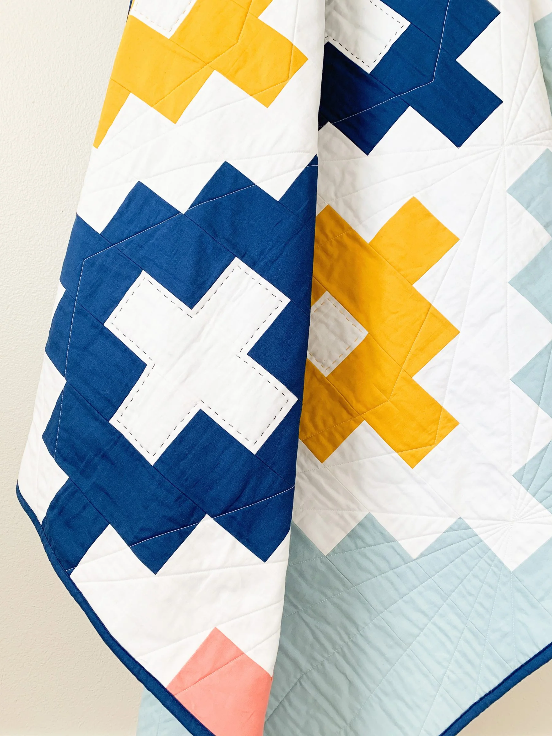 Andes Ode quilt patten - inspired by Mapuche textiles from my home country, Chile
