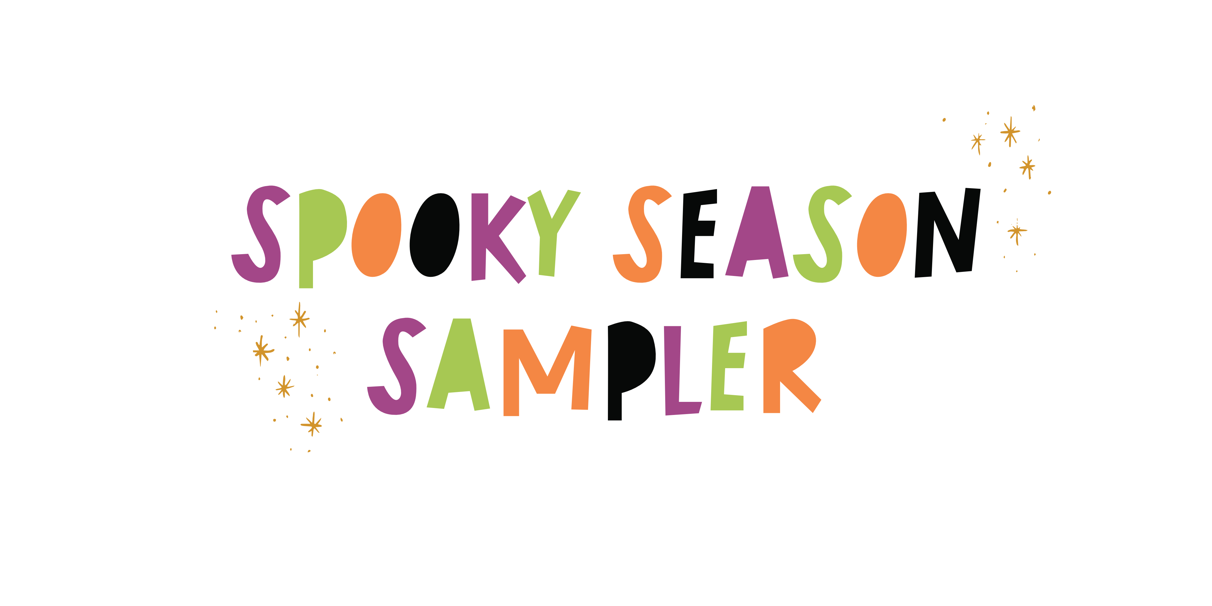 Spooky Season Sampler Header - Cotton and Joy