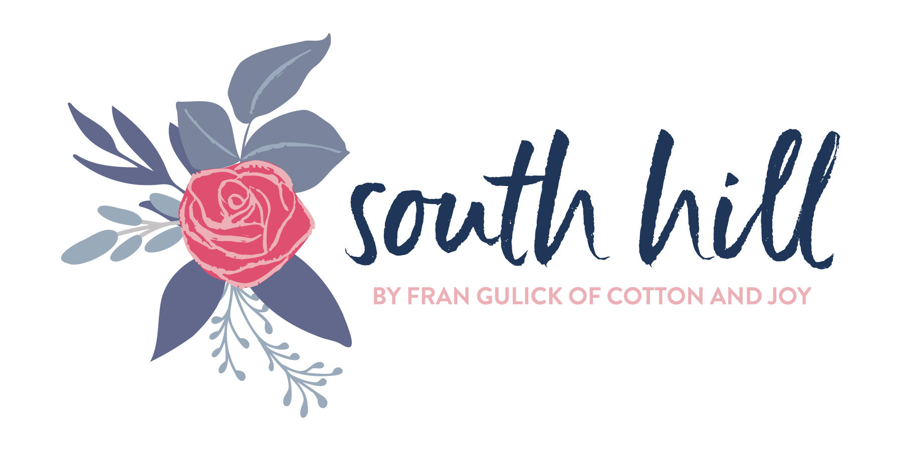 South Hill fabric - logo - Collection by Fran Gulick for Riley Blake Designs