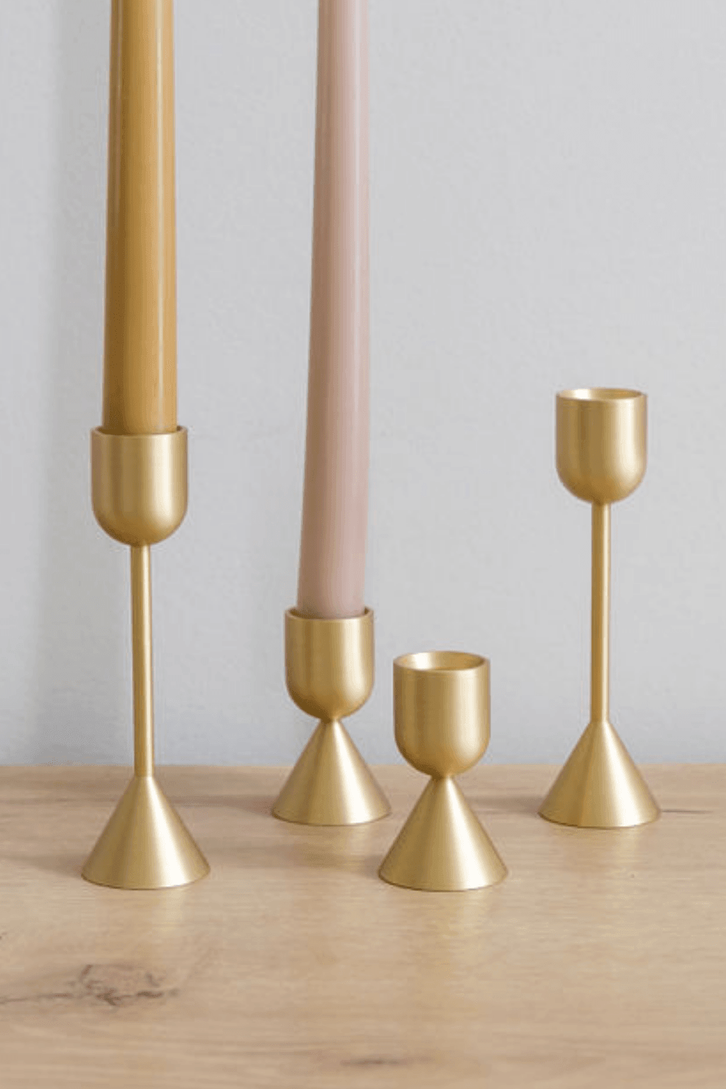 Golden Light Taper Candle Holder – Bluum Maison